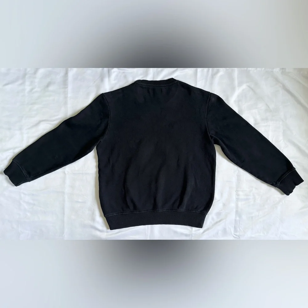 True Religion Chenille True Logo Crewneck - Black - S